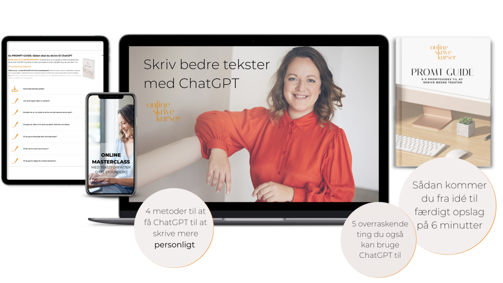 Skriv bedre tekster med ChatGPT